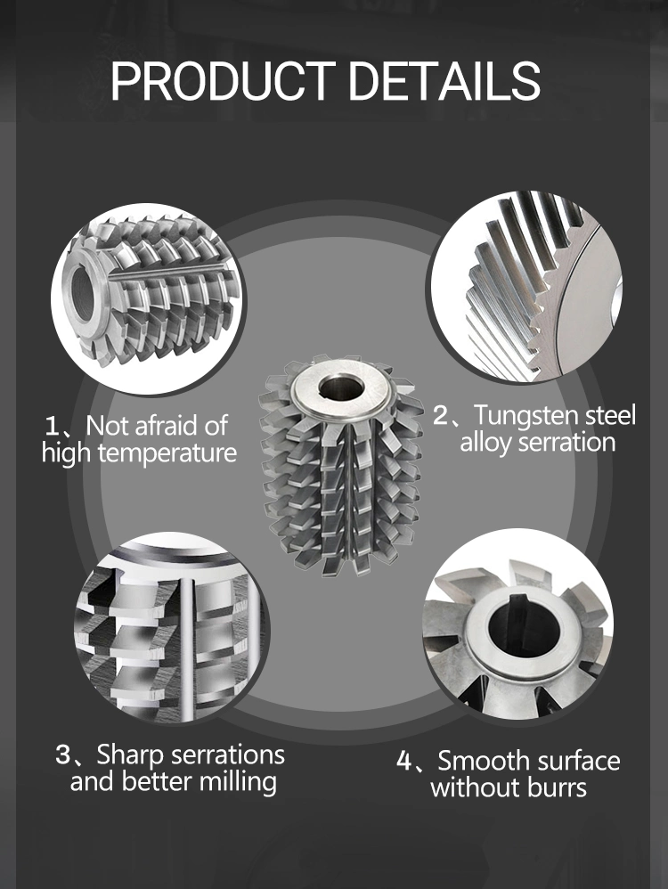 High Quality Customized Gear Hobbing Cutting Tools M0.15 M1 Fine Pitch Gear Hobs